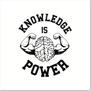 Knowledge is Power Posters and Art